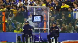 El VAR, presente en La Bombonera para la Copa Libertadores.