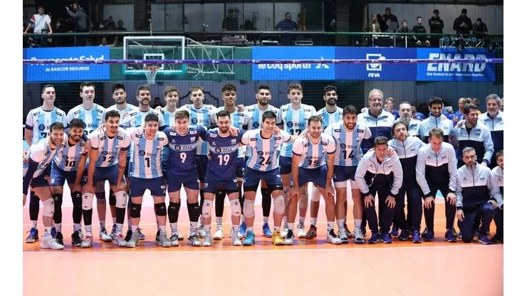 La Selección masculina de vóley recibirá a Cuba en Tecnópolis