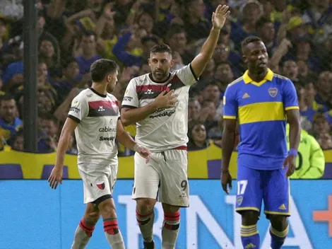 Wanchope Ábila subió una foto con Palermo y le mandó un palito a Riquelme