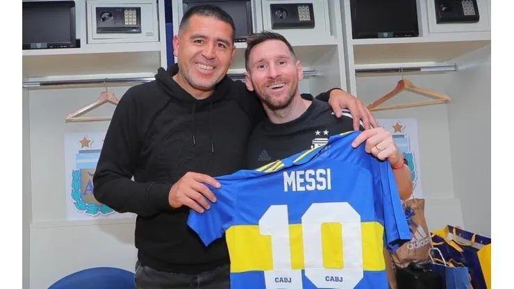 Los hinchas de Boca sueñan: ¿Messi se pone la azul y oro?