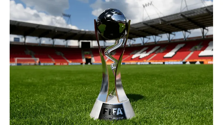 El trofeo de la Copa del Mundo.