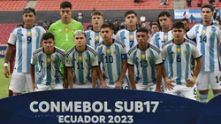 Argentina va por la consagración y un lugar en el Mundial Sub-17.