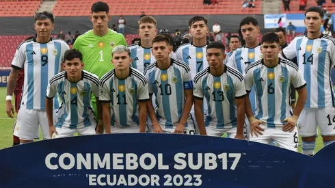 Argentina va por la consagración y un lugar en el Mundial Sub-17.