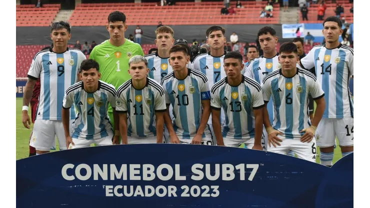 Argentina va por la consagración y un lugar en el Mundial Sub-17.