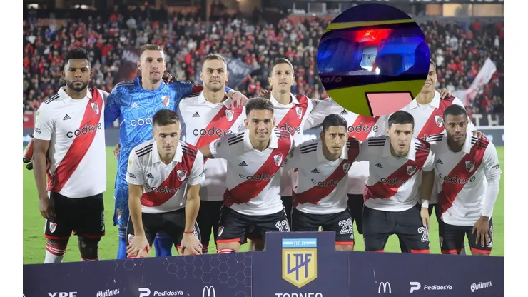Lamentable: el plantel de River recibió una fuerte agresión durante la salida de Rosario