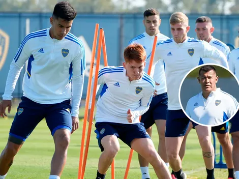 Sostiene a Barco y festejan los hinchas: el posible XI del Boca de Almirón para enfrentar a Deportivo Pereira