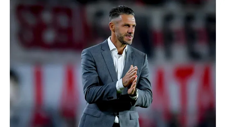 Martín Demichelis se refirió al presente de Miguel Borja.