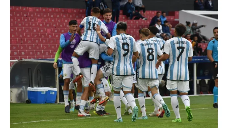 Argentina sueña con levantar el título del Sudamericano Sub-17.