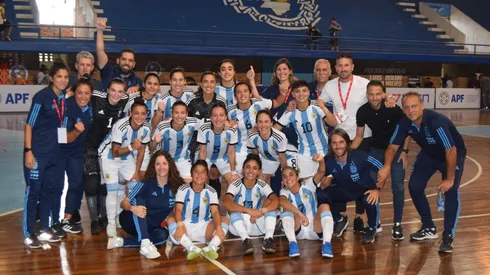 La Selección femenina de futsal se trajo dos victorias de los amistosos ante Paraguay