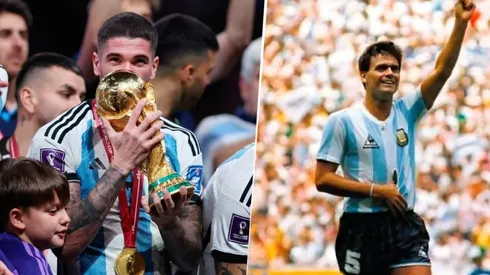 Rodrigo De Paul exteriorizó su admiración por José Luis Brown.