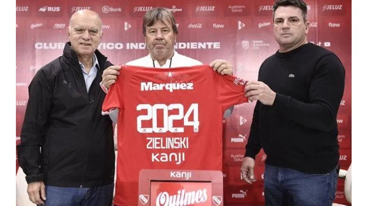 Zielinski, nuevo entrenador de Independiente