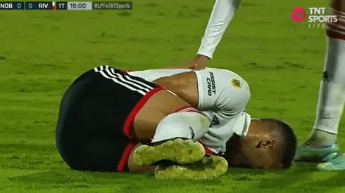 Así quedó Leandro González Pirez.