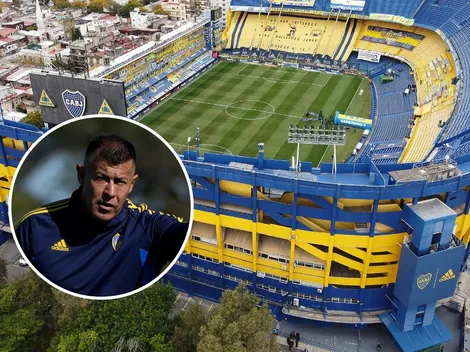 De punta en blanco: el cambio de look que tuvo Almirón antes de su primer partido en La Bombonera