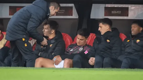 Después del susto, el cuerpo médico de Roma dio el diagnóstico de la lesión de Dybala