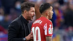 Los elogios de Simeone para Ángel Correa en su momento más difícil