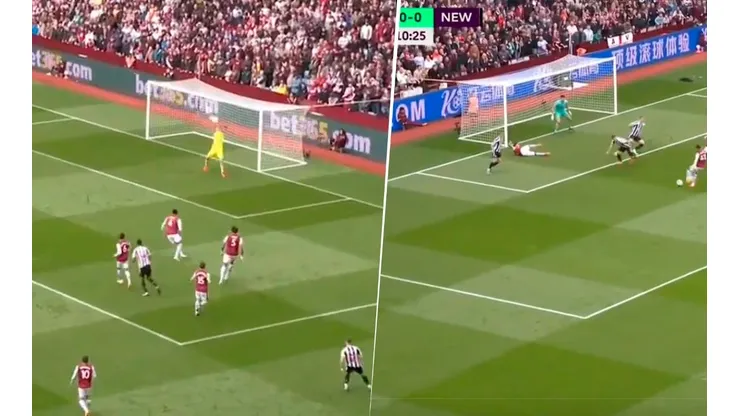 VIDEO | Atajadón de Dibu Martínez y golazo de Aston Villa en la respuesta
