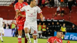 Argentinos Juniors resistió con dos menos y empató en su visita a Huracán