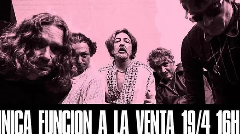 Babasónicos: cuándo es el show y cuándo salen a la venta las entradas