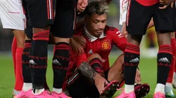 El entrenador de Manchester United se refirió a la lesión de Lisandro Martínez