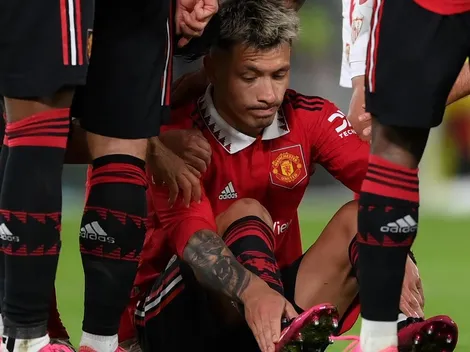 ¿Qué lesión tiene Lisandro Martínez?