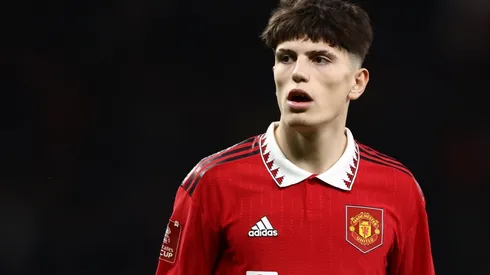 Alejandro Garnacho en Manchester United