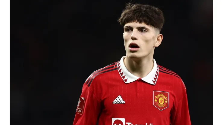 Alejandro Garnacho en Manchester United