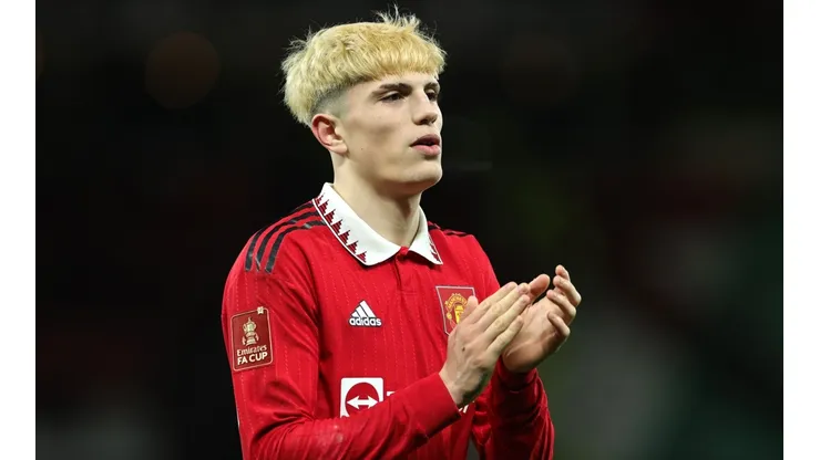 Alejandro Garnacho en Manchester United