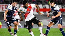 River y Gimnasia se enfrentan por la Liga Profesional 2023.