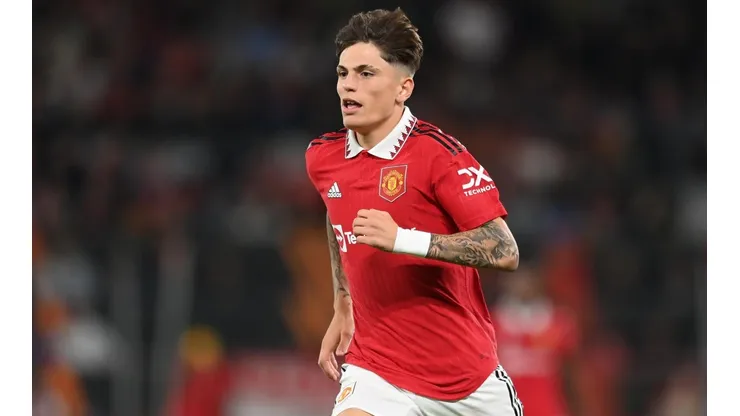 Alejandro Garnacho en Manchester United