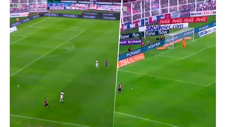 VIDEO | Se teme lo peor: Valdez dejó la marca, le sirvió el gol a San Lorenzo y se fue lesionado