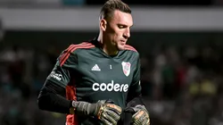 Franco Armani, el que más minutos suma en River.