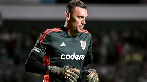 Franco Armani, el que más minutos suma en River.