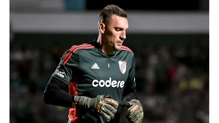 Franco Armani, el que más minutos suma en River.