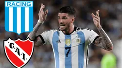 En pleno clima de tensión, De Paul palpitó el Independiente-Racing: "No es por nada, pero..."