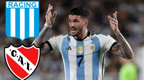 En pleno clima de tensión, De Paul palpitó el Independiente-Racing: "No es por nada, pero..."