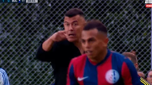 VIDEO | El desesperado pedido de Almirón a un jugador de Boca en pleno partido