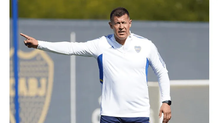 Los 2 conceptos que trabajó Almirón en su primera práctica en Boca: "Estuvo muy activo"