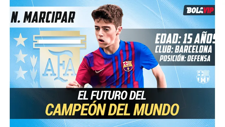 Es zurdo como Messi, brilla en el Barcelona y podría jugar en la Selección Argentina