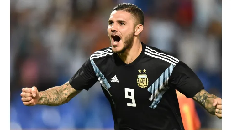 Mauro Icardi vs México en 2018