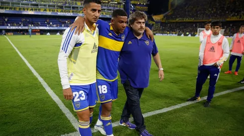 Así abandonó Fabra el campo de juego.