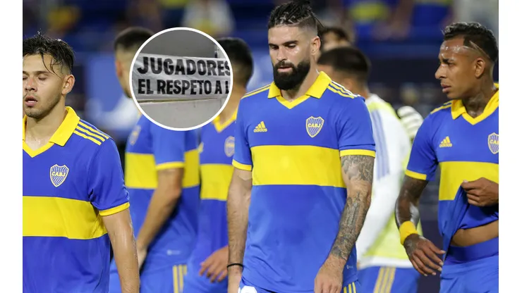 Tensión en Boca: apareció un pasacalles dirigido para los jugadores tras la derrota con Colón