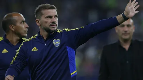 Mariano Herrón, entrenador interino de Boca.