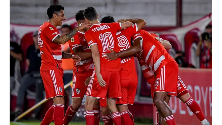 La felicidad de los jugadores de River.