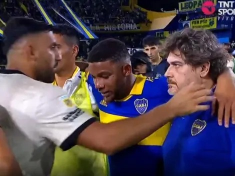 Alarma en Boca por Fabra: salió llorando y sin poder pisar