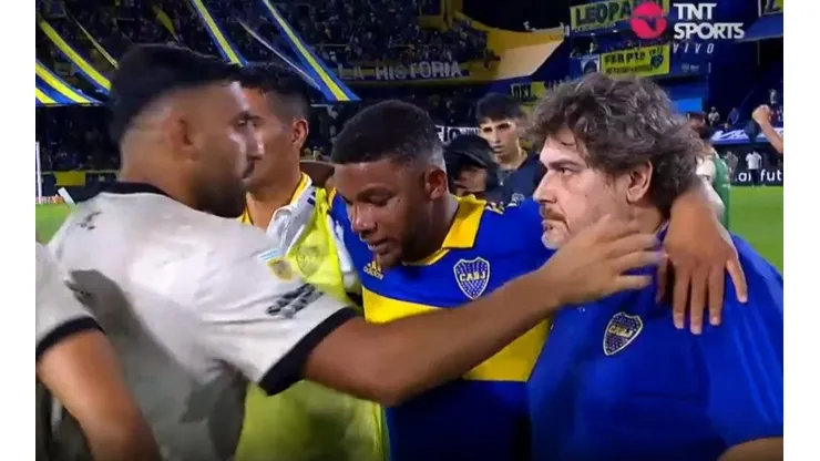 Alarma en Boca por Fabra: salió llorando y sin poder pisar