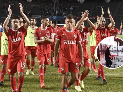 ¡Así, no! Durísima amenaza de muerte a los jugadores de Independiente