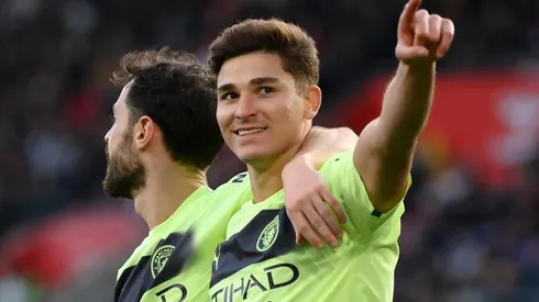 VIDEO | Julián Álvarez entró por Haaland y tardó 5 minutos en hacer su gol