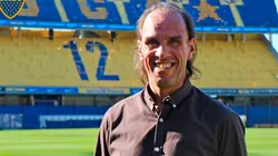 El Mono Navarro Montoya en la Bombonera.