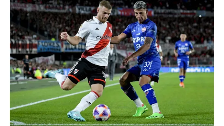 El jugador del momento: River subastó camisetas y la de Beltrán recaudó una cifra increíble