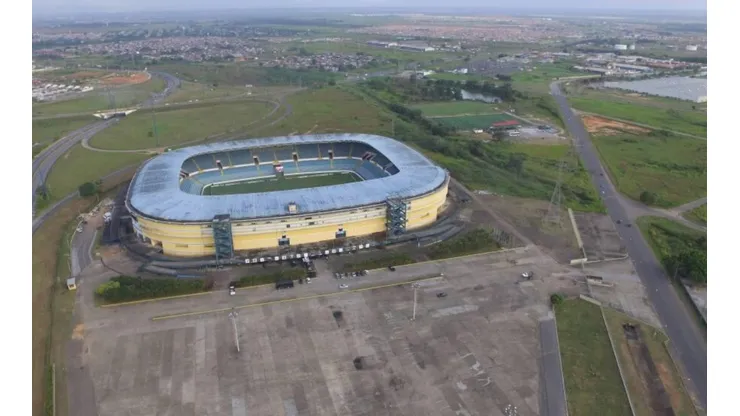 El Estadio Monumental de Maturín, lugar donde Boca debutará en la Copa Libertadores 2023.